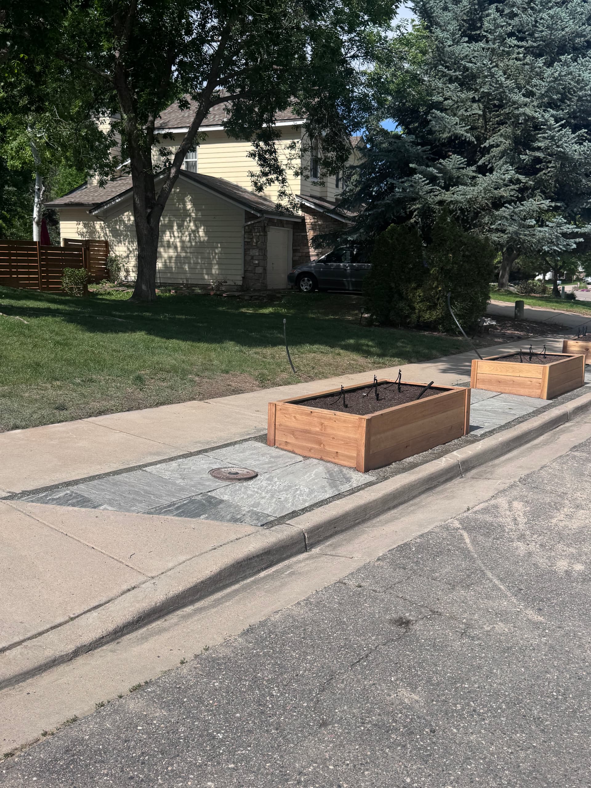 Gallery photos for Custom Patio and Raised Garden Beds Built in Boulder: Image #1