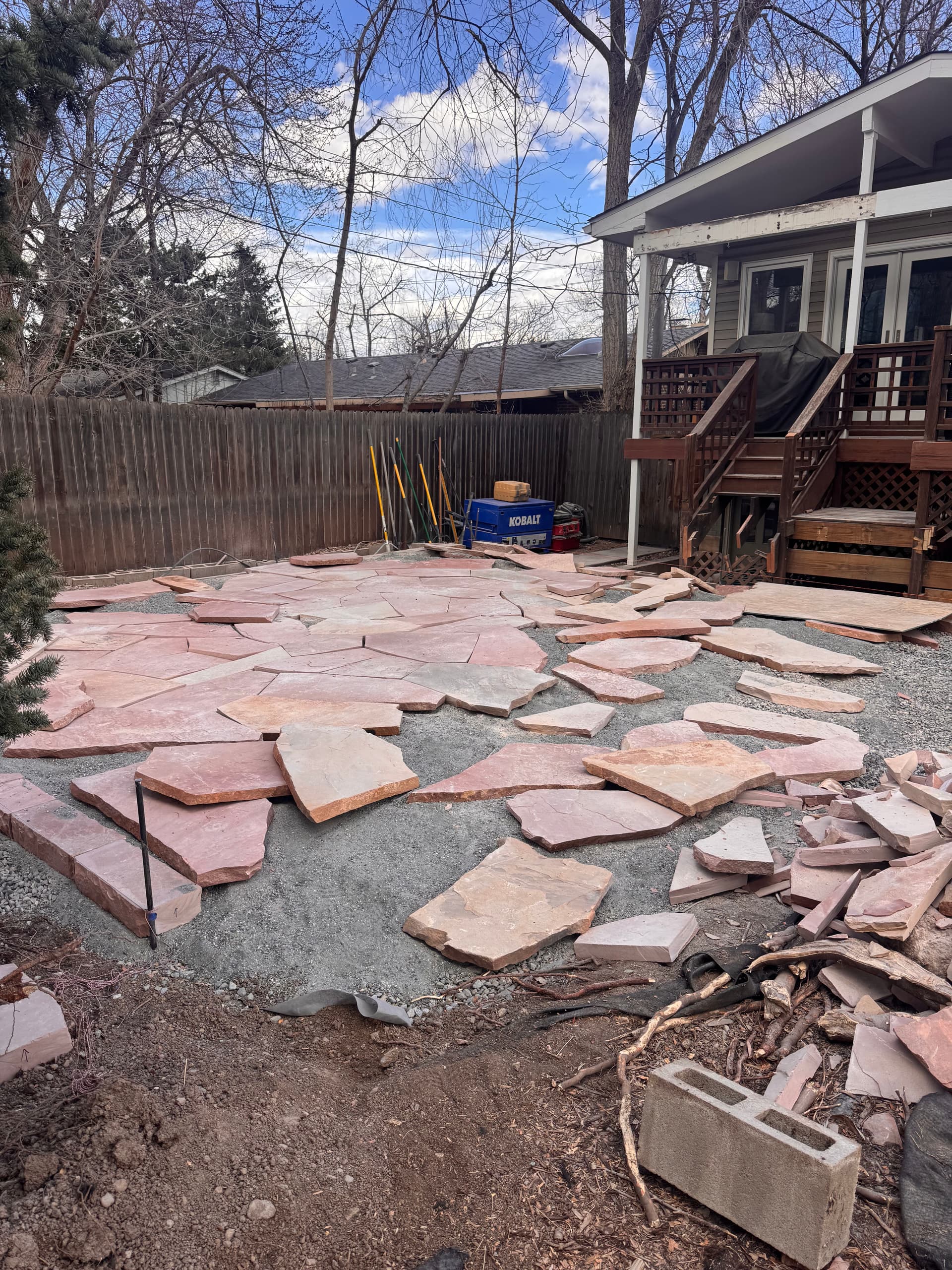 Gallery photos for Precise Flagstone Patio Installation: Image #2